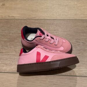 Veja Kids Sneakers in Pink and Red. NEVER WORN